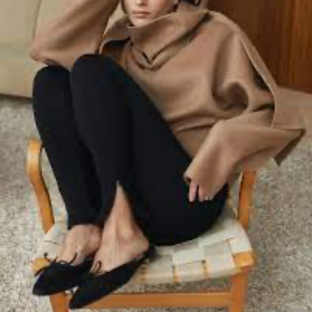 TOTEME CORK LEGGINGS (ZIPPER BOTTOM) XS